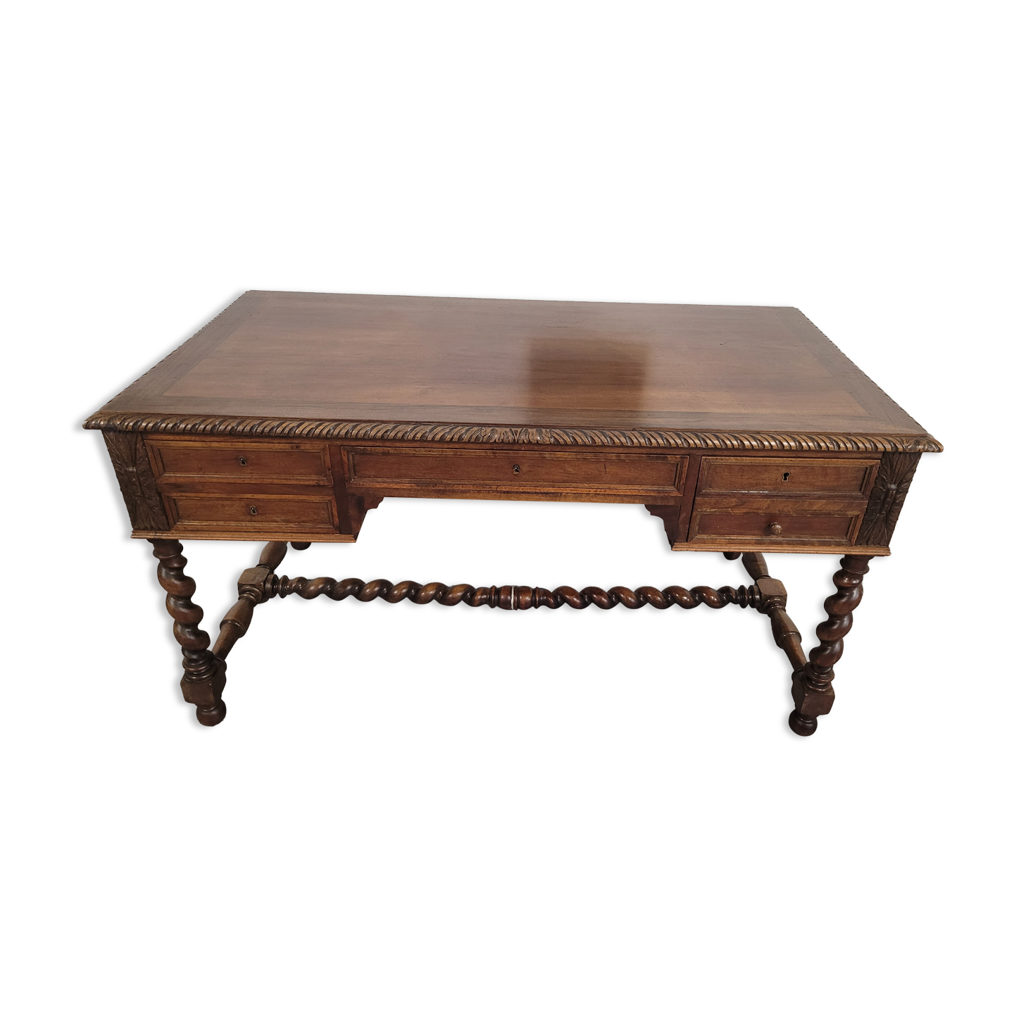 Bureau en chêne ancien