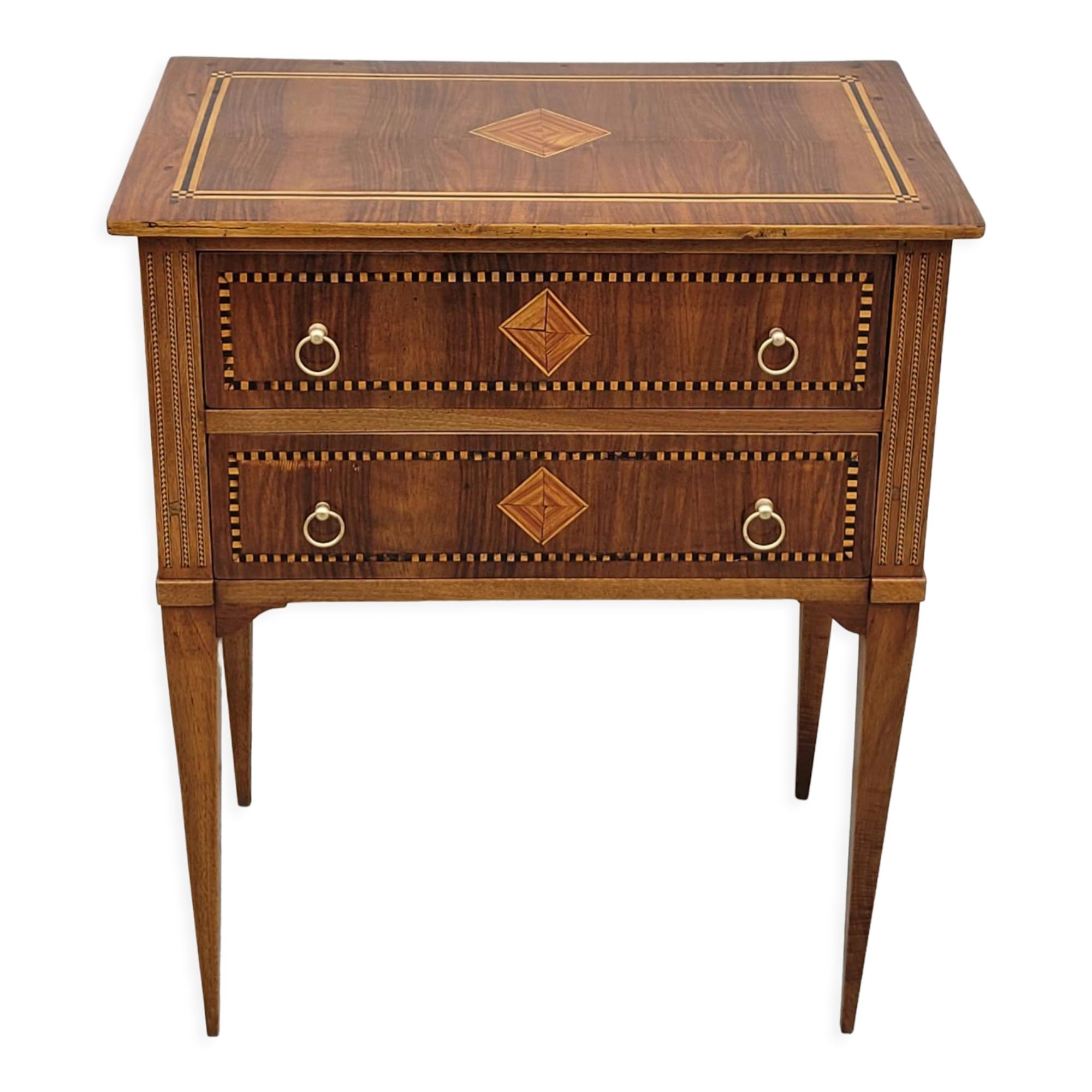 Chest of drawers period louis xvi stamped