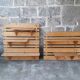 Pine wall shelves