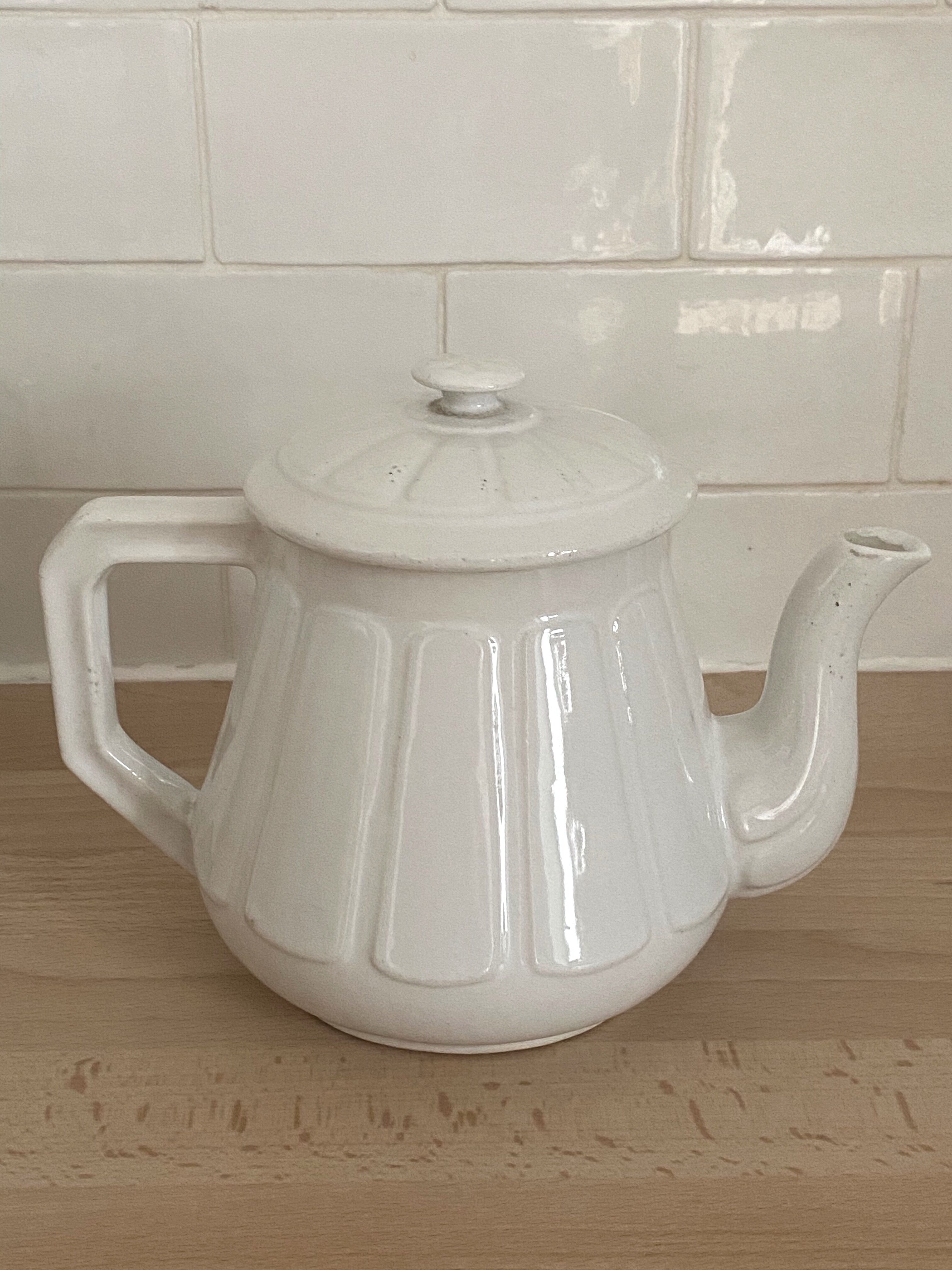 Digoin earthenware teapot/coffee maker