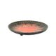 Bol à Fruits Vintage en Terre Cuite Bol Fat Lava Style Orange Gris 29cm