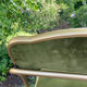 Lot de 4 fauteuils pliants vintage en velours vert