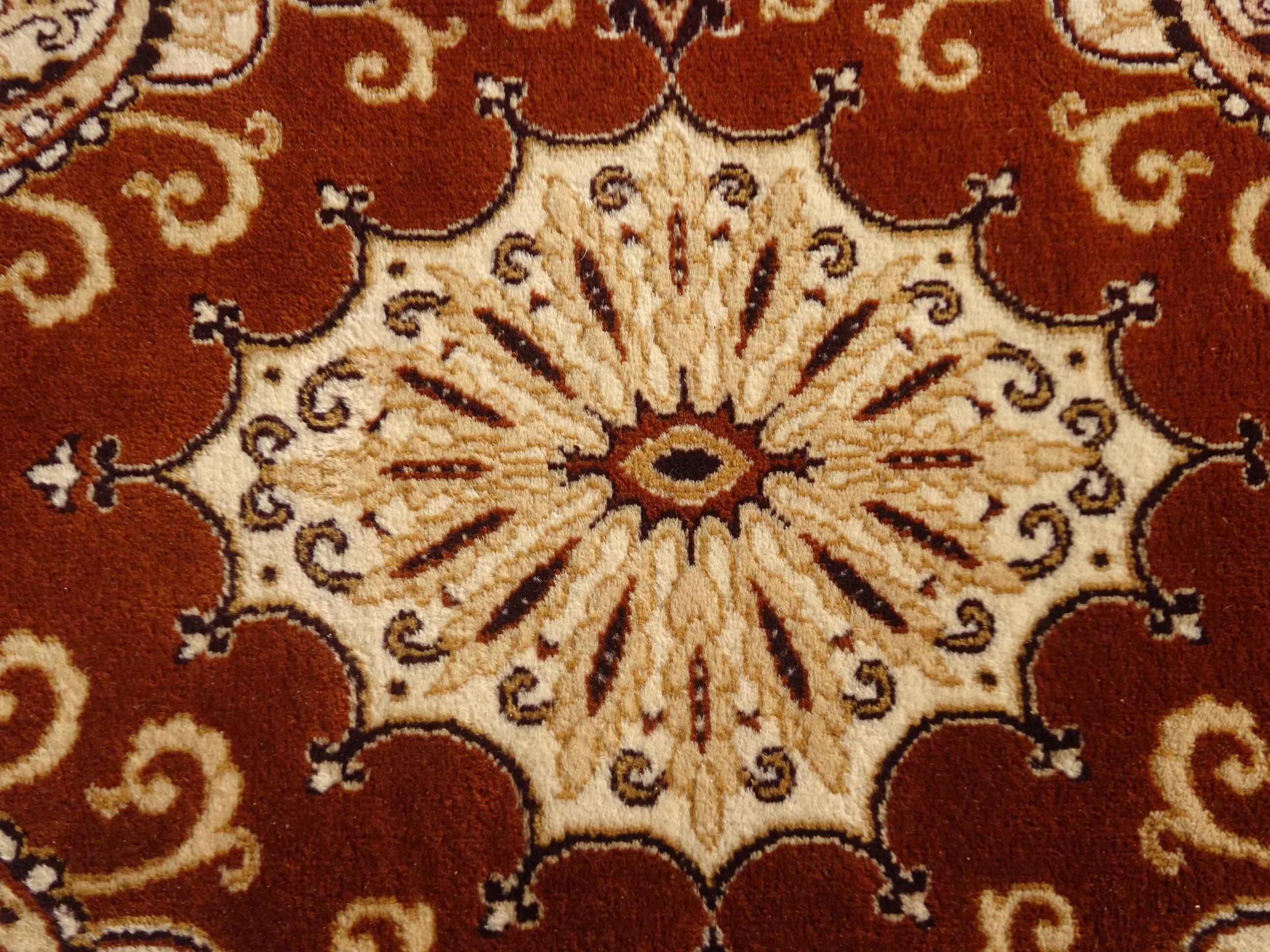100% pure wool rug 170x230 cm