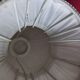 2 white lampshades