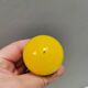 Two Holmegaard ‘Palet’ salt and pepper shakers. Michael Bang, yellow 1960s