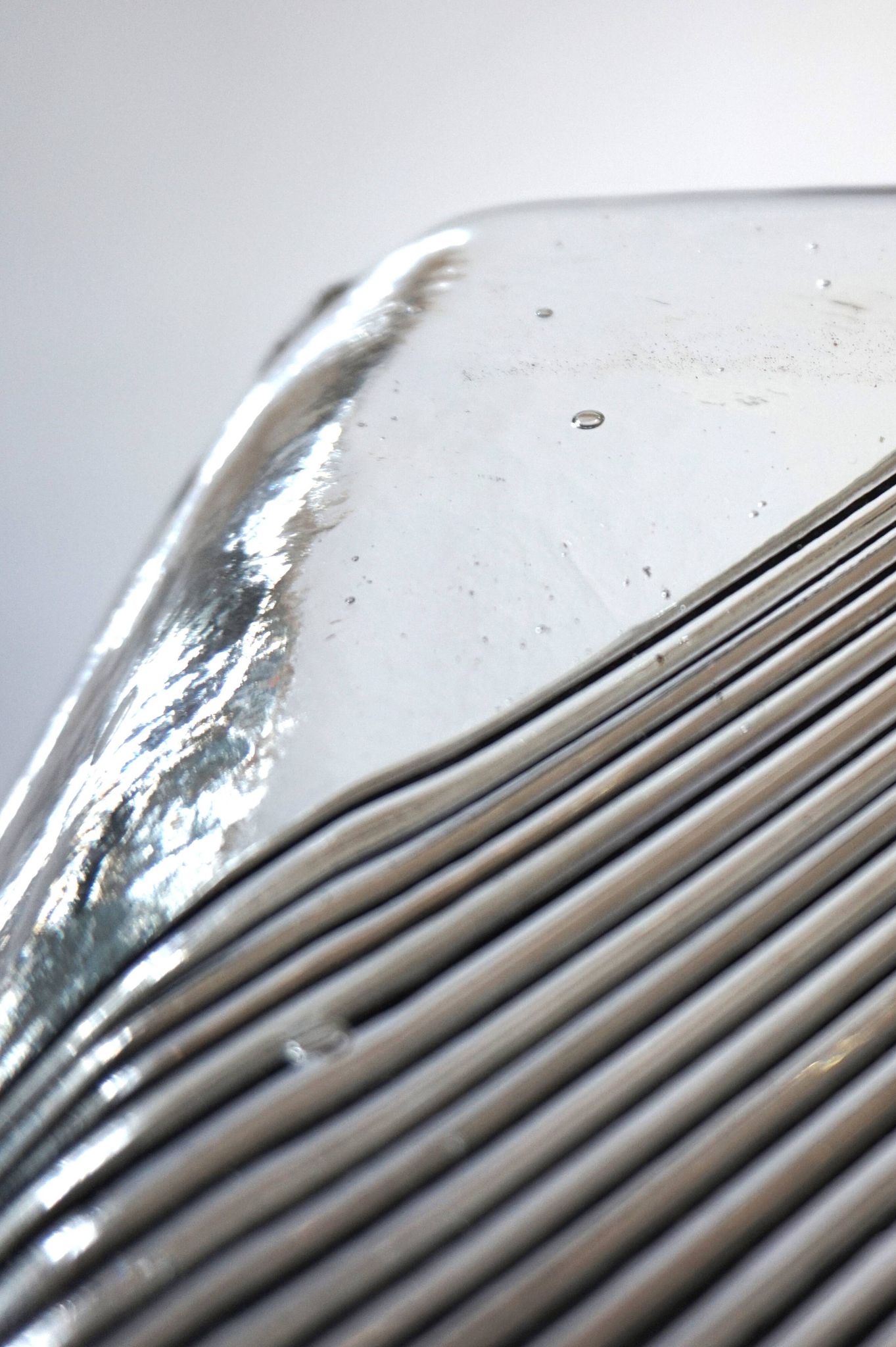 Applique en verre de Murano glacé Vetri, 1970