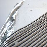 Applique en verre de Murano glacé Vetri, 1970
