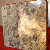 Bedside bamboo collection circa 1870 Napoleon III pitchpin cherry marble