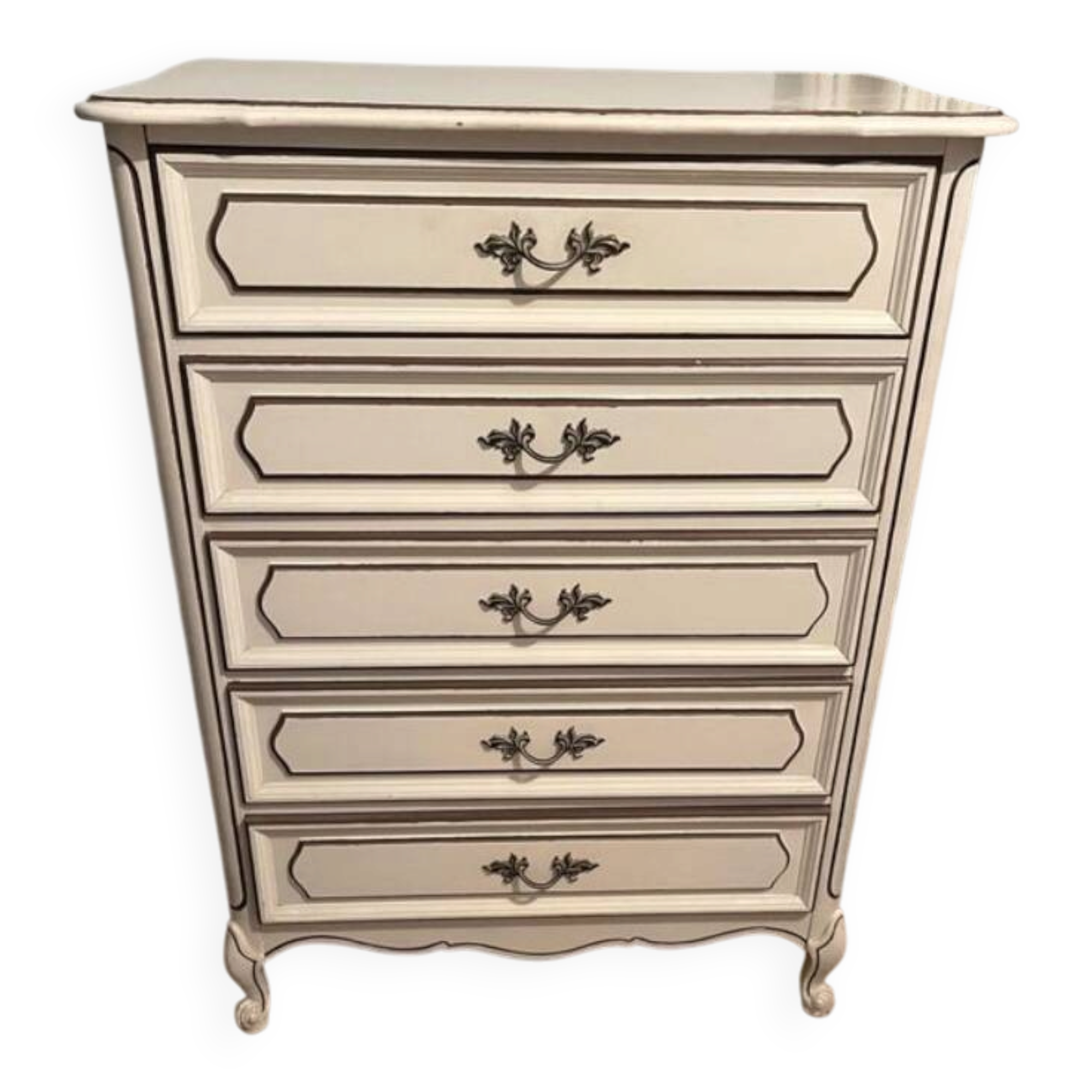 Small painted chest of drawers.