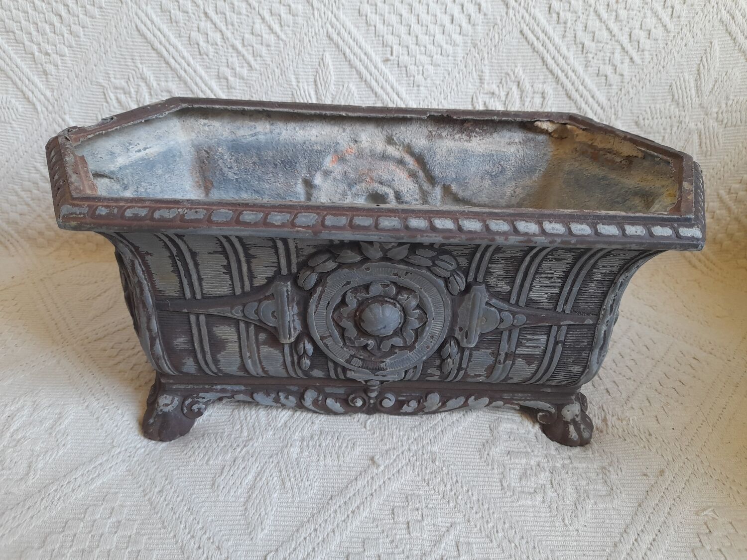 Cast iron planter XIXth Napoleon 3