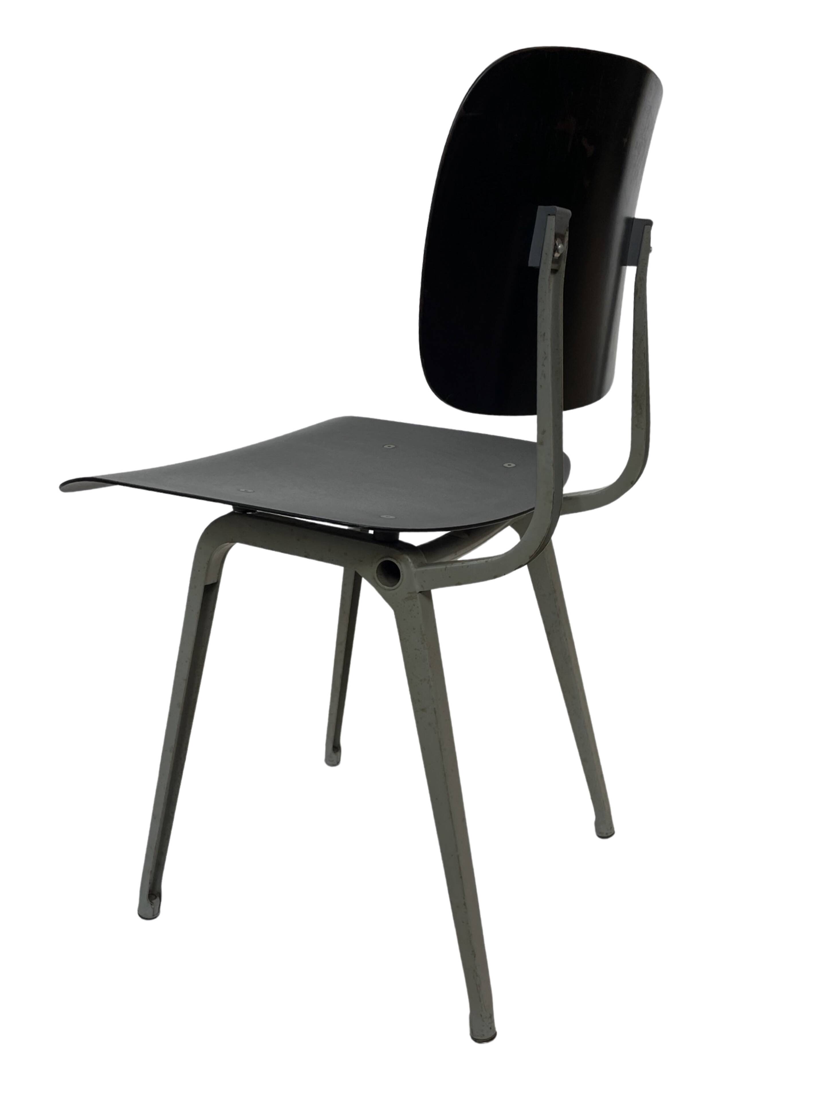 Vintage Friso Kramer Revolt chair for Ahrend de Cirkel 1960