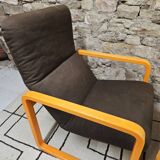 Set of Wilkhahn bentwood armchairs and tables, vintage 1980s