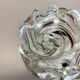 Murano Glass 1,1kg "FLORAL" Bowl Element Shell Ashtray Murano, Italy 1970s