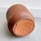 Vintage terracotta pottery ceramic vase