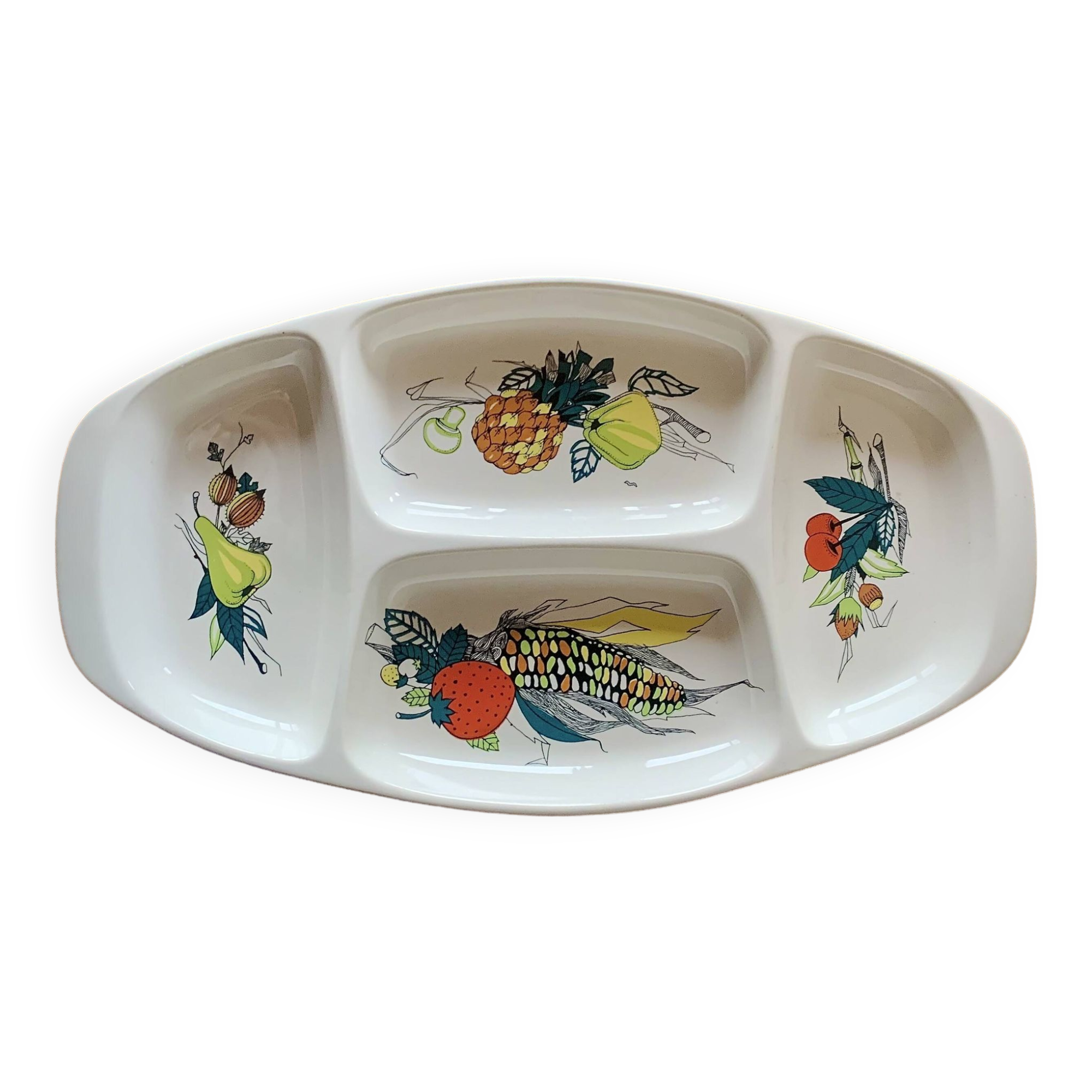 Villeroy and Boch Primabella - Vintage ceramic dish for appetizers and small hors d'oeuvres