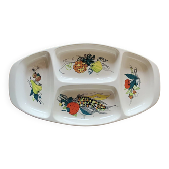 Villeroy et Boch Primabella - Plat vintage pour amuse-bouche et petit hors d'oeuvre en céramique