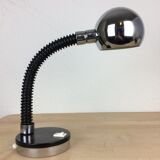 Targetti Sankey desk lamp in chrome, space age, 70's