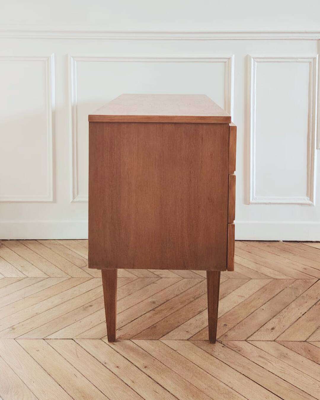 Enfilade vintage rénovée, années 60