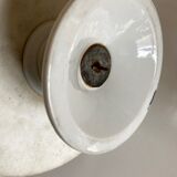 Plate mounted automatically mid-19th dish stand on white earthenware