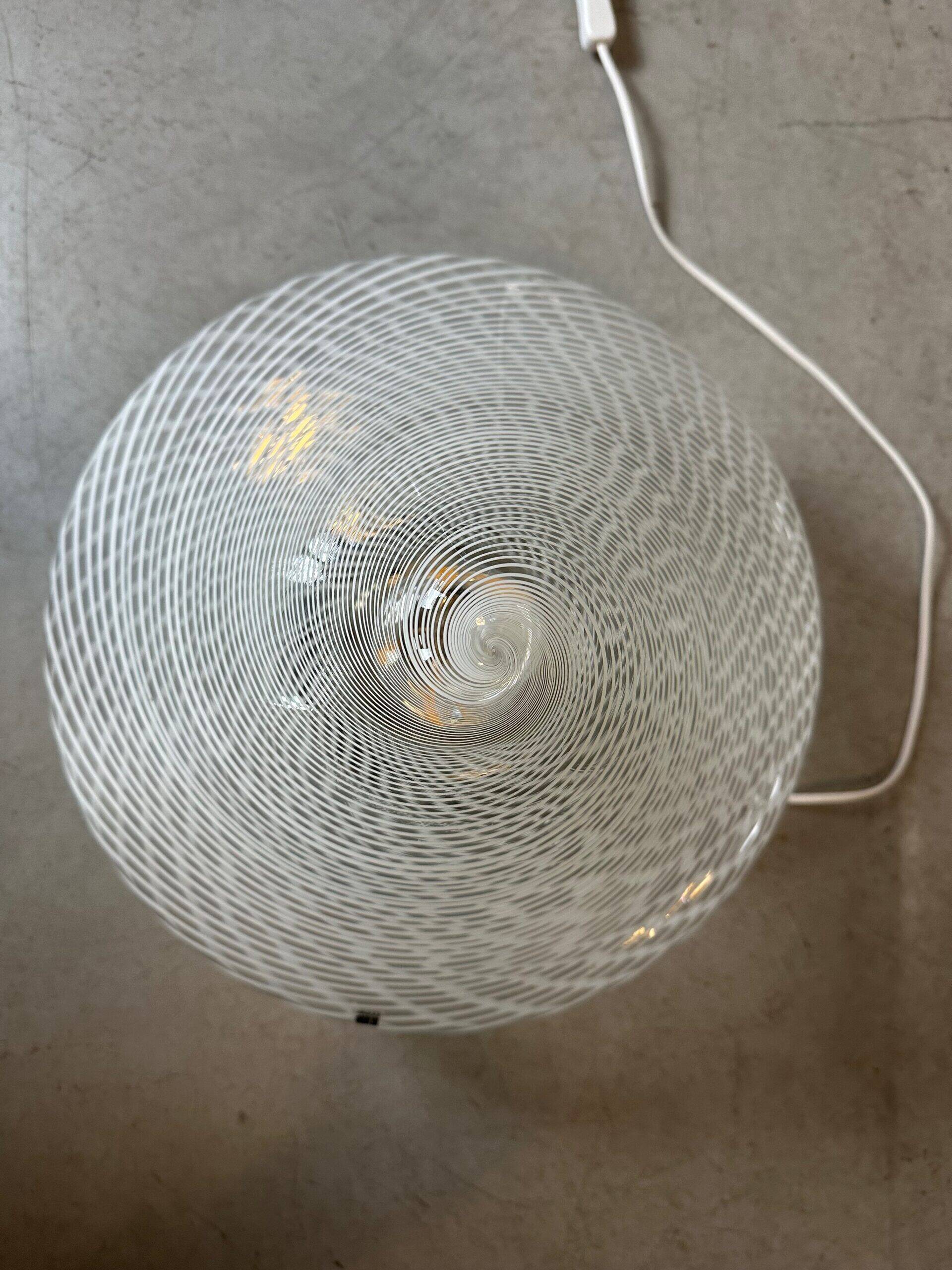 Vintage Murano swirl table lamp – Itre