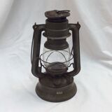 Meva N 864 oil storm lamp in aluminum dimension: height -25cm- diameter -13cm-