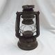 Meva N 864 oil storm lamp in aluminum dimension: height -25cm- diameter -13cm-