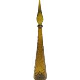 Bottle carafe italian glassware from empoli