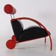 Leather armchair "Zyklus" by Peter Maly for Cor, 1980