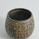 Vase en grès brun Birka Rubus de style mid-century modern par Gunnar Nylund, Rörstrand