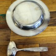 Christofle – Service à bouillie / porridge en métal argenté – Coffret d’origine –
