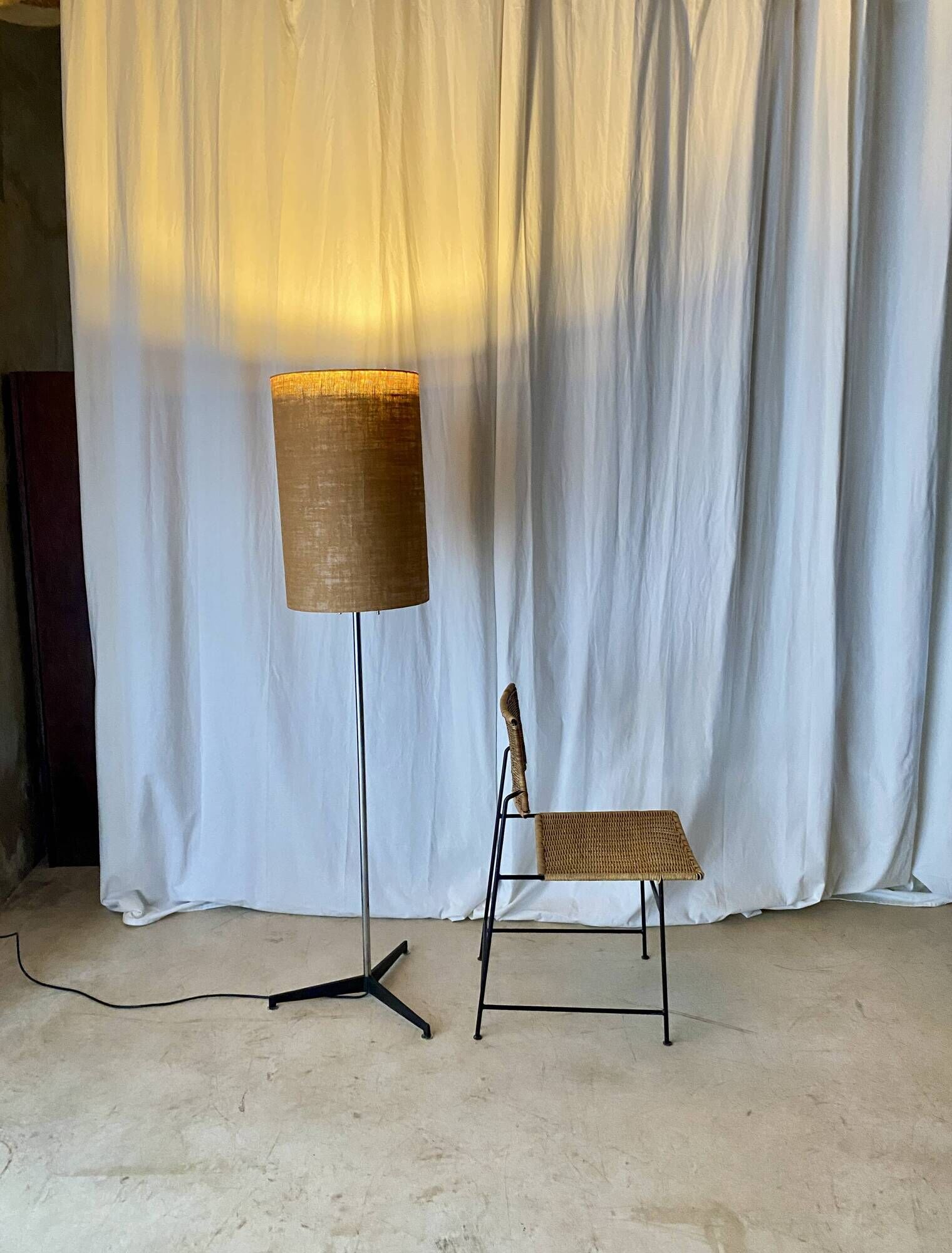 German floor lamp by Staff Leuchten, 1960s.