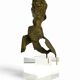 Statuette futuriste en bronze de Lorena Berg, années 1920