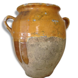 Fat vernisee pottery