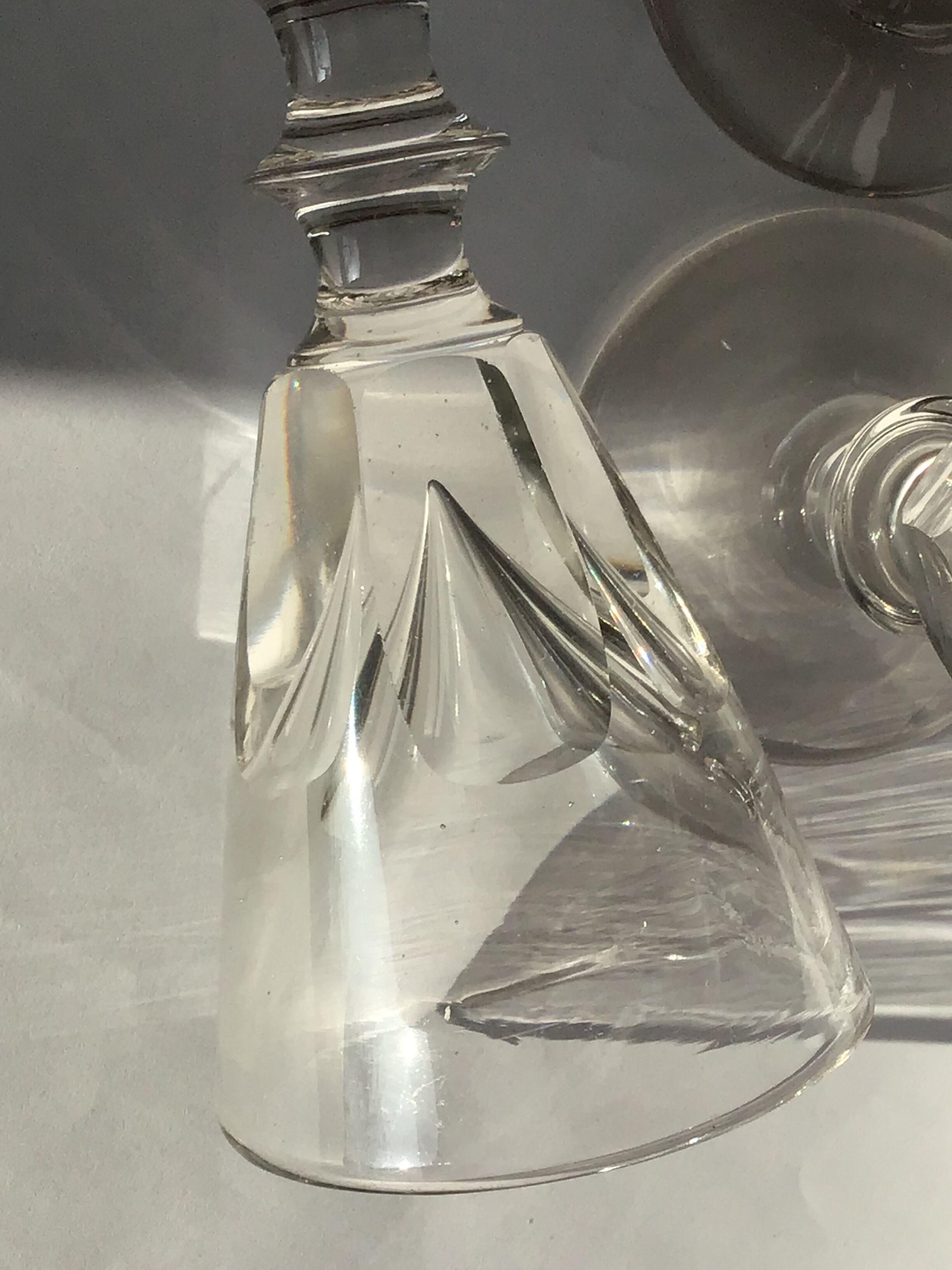 3 glasses old bistro thick aperitif