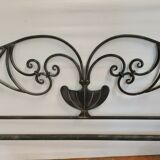 Wrought-iron headboard