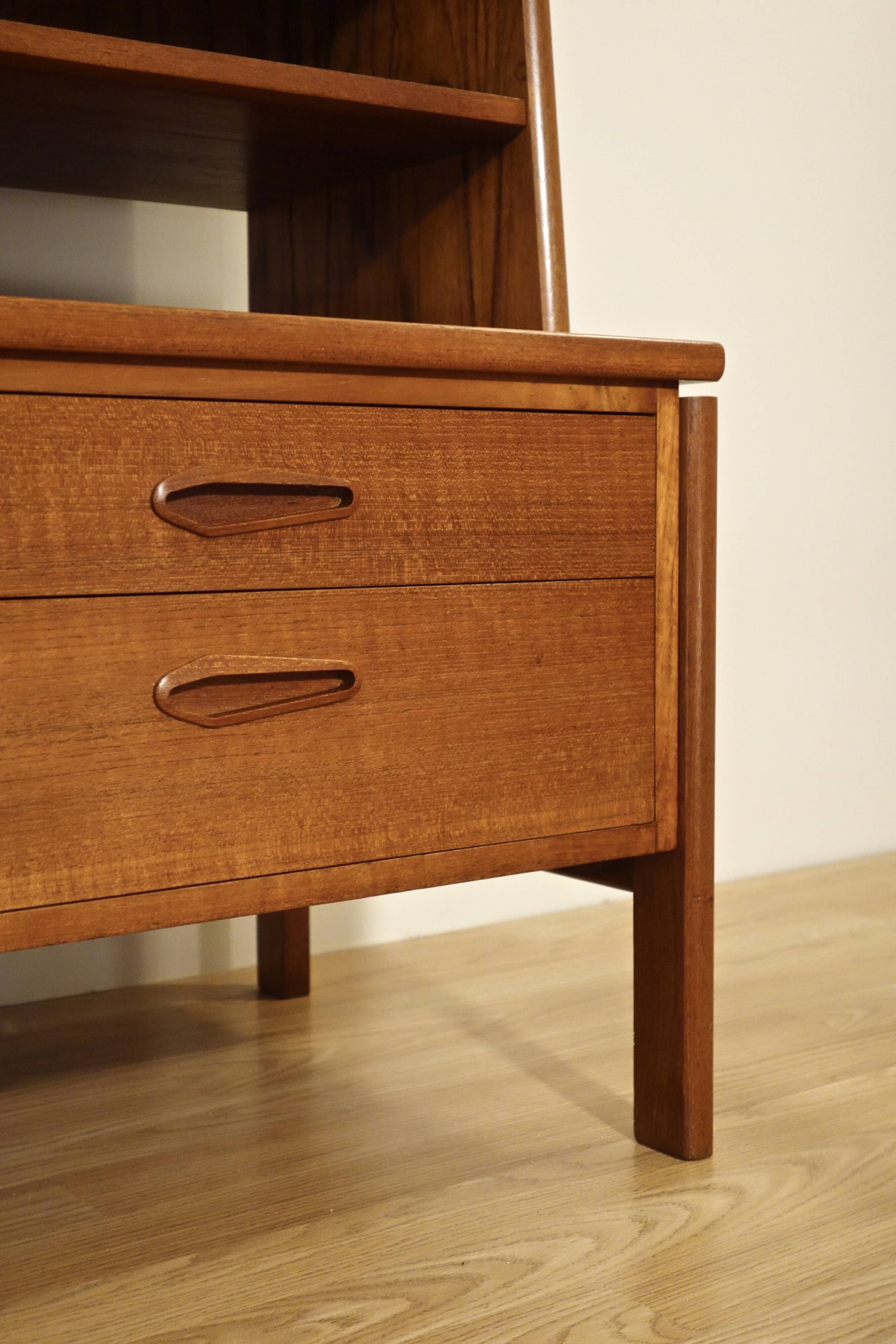 Danish secretary in light rosewood by Arne Wahl Iversen 1960