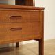 Danish secretary in light rosewood by Arne Wahl Iversen 1960