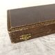 Couverts à salade anciens en corne et métal ciselé