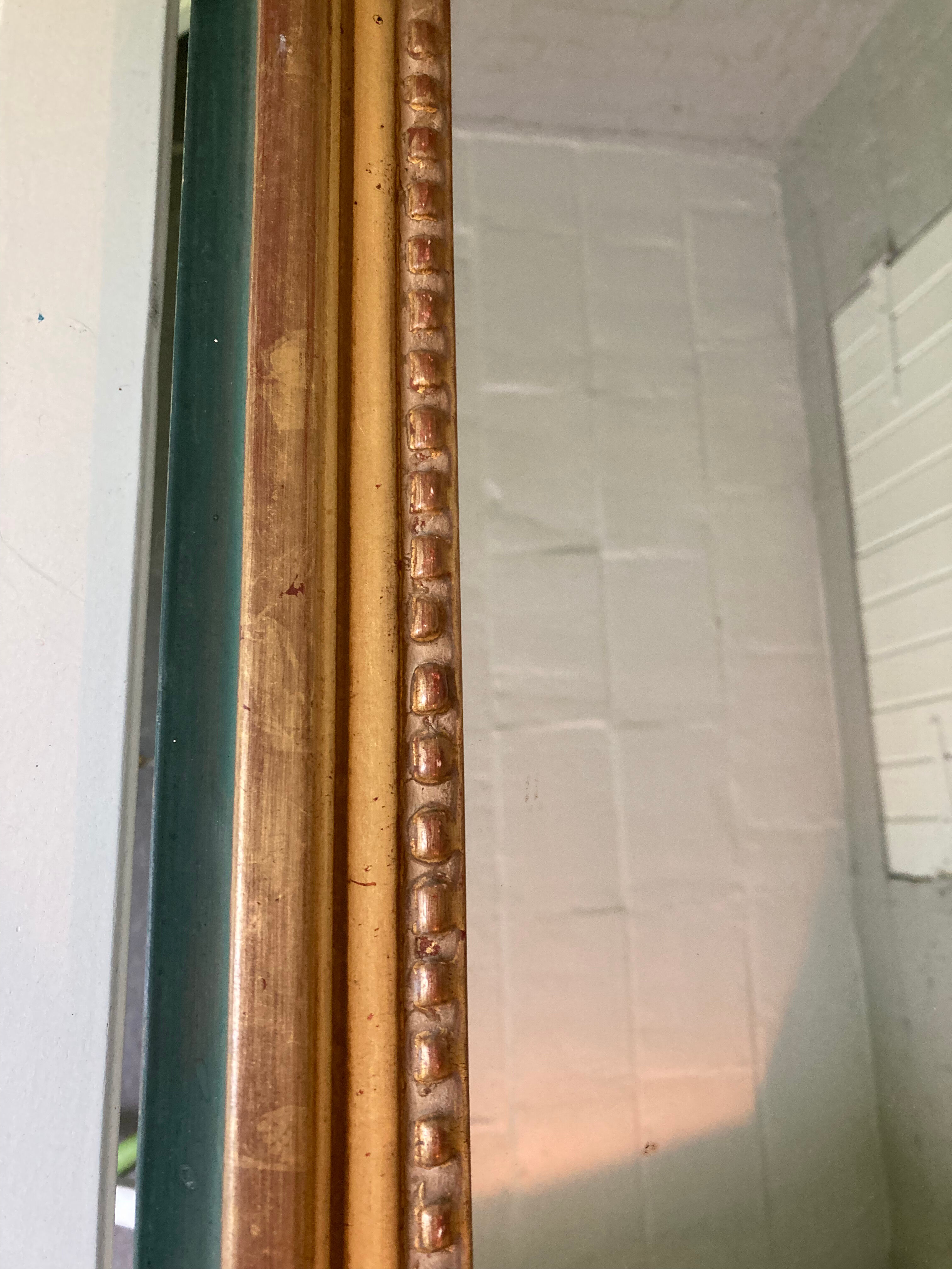 Empire style foot mirror