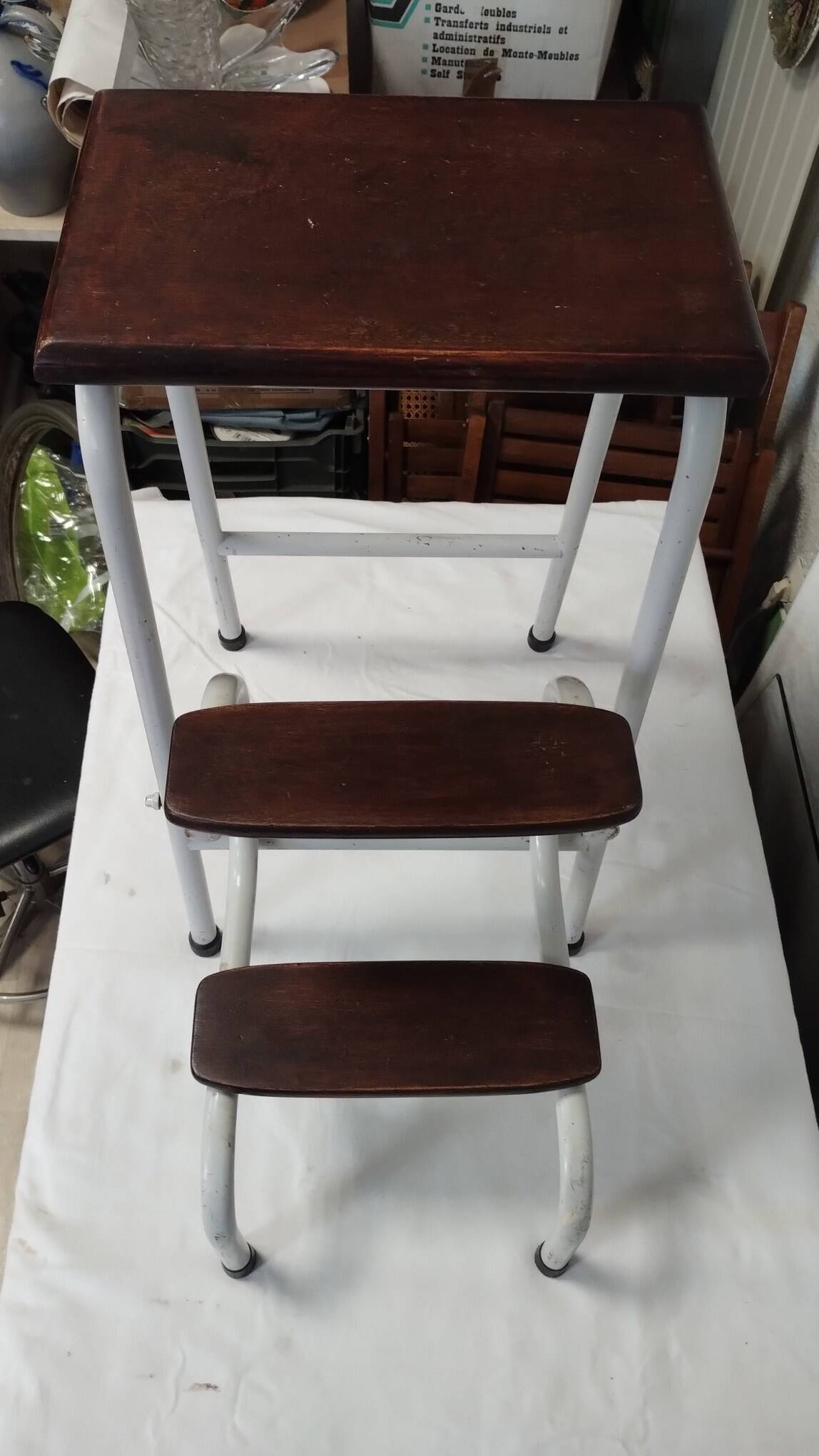 Vintage step stool