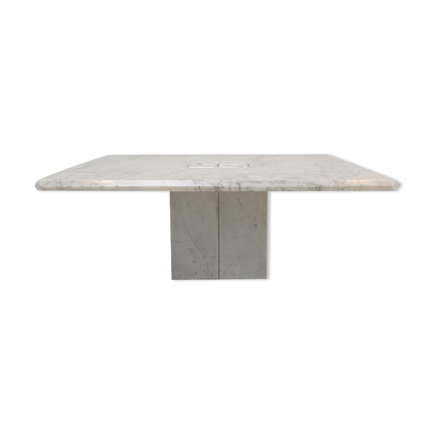 Italian Carrara Marble Coffee Table, 1990's