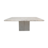 Italian Carrara Marble Coffee Table, 1990's