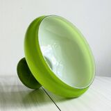 Vintage green opaline glass lampshade