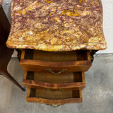 Pair of bedside tables, France early 20th century