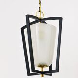 Lanterne suspendue Kalmar Vienna en laiton, style milieu du siècle, Autriche, années 1950