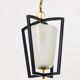 Kalmar Vienna suspended lantern in brass, mid-century style, Austria, 1950s.