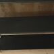 Weathered wooden shelf