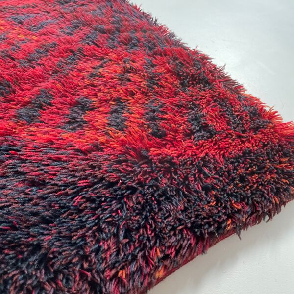 Tapis Par Ritva Puotila Pour Finnrya Oy Ab, Finlande 1950