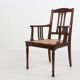 Antique French Armchair with Cane Seat, France, circa 1890