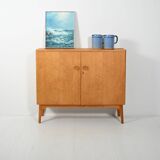 Birch highboard “Swedish Grace”, 1940s
